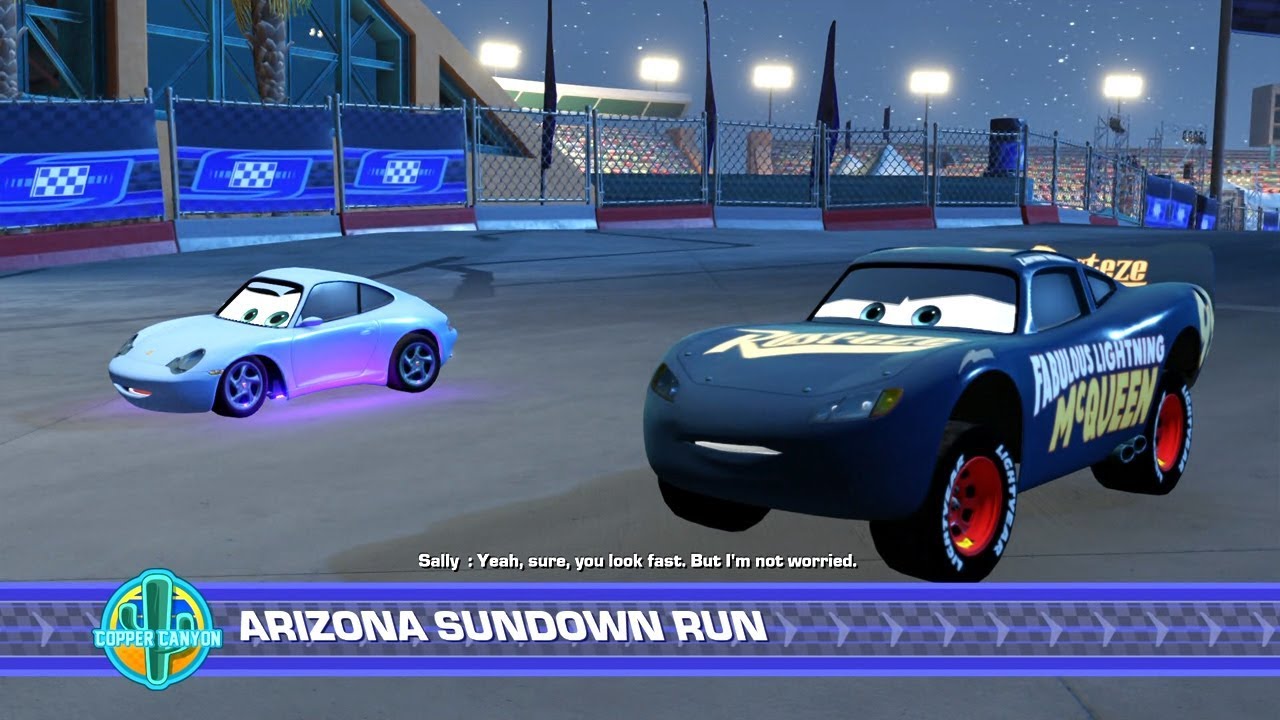 Cars 3: Driven To Win - Sally - Race - Part 6 [1080 FullHD] - YouTube