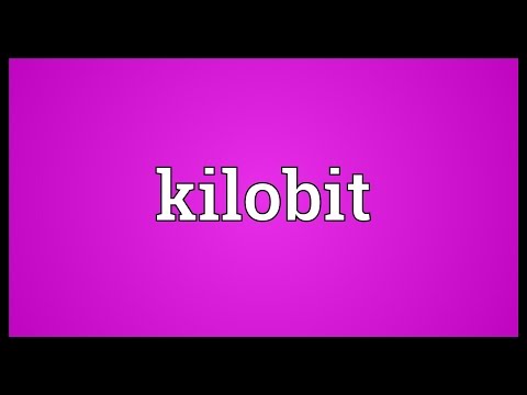 Kilobit Meaning