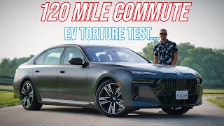 CAN YOU COMMUTE 120 MILES PER DAY IN AN EV? [feat. BMW i7]