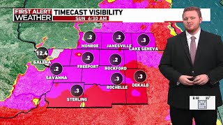 Tracking a warmer and drier end to the weekend