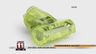 Consumer Alert: Dirt Devil Vacuum Recall