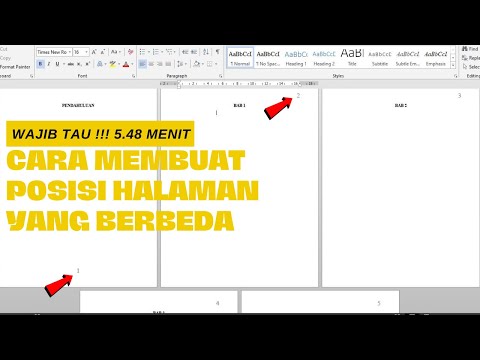 Video: Cara Membuat Posisi