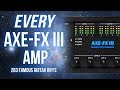 The Greatest Guitar Riffs on All 263 Axe-Fx III Amps - PART I