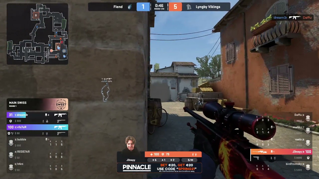 Dream3r 1v5 Ace   CSGO Highlights