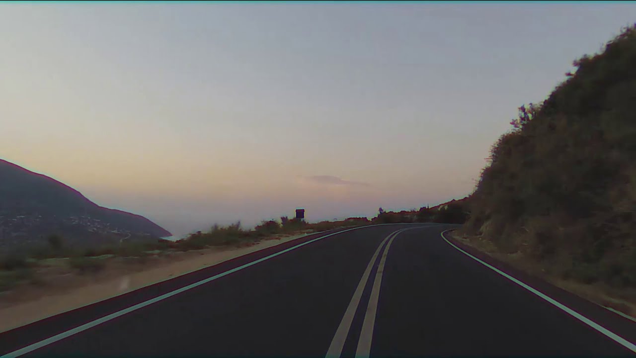 Kefalonia from Argostoli  to Fiskardo - coastal road hyperlapse (2015)