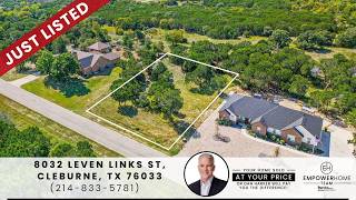 8032 Leven Links Cleburne TX Land for Sale Under 50K in The Retreat Golf Community