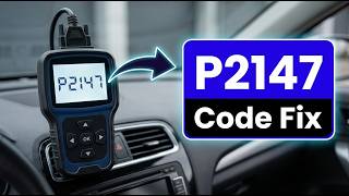 How To Fix P2147 Code - Fuel Injector Group A Circuit Low - Diesel Misfire Fix