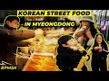 KOREAN STREET FOOD IN SEOUL, MYEONGDONG | FILIPINO-KOREAN FAMILY