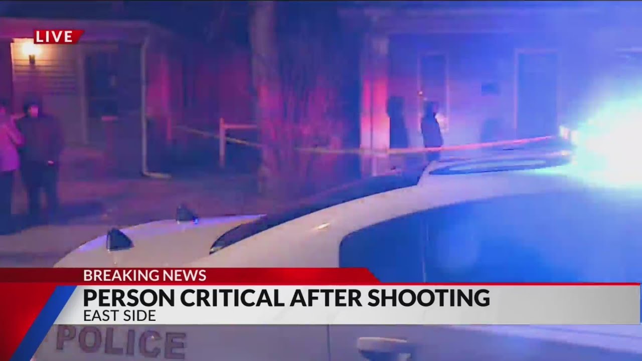 IMPD: 1 critical after shooting on Indy’s near east side - YouTube
