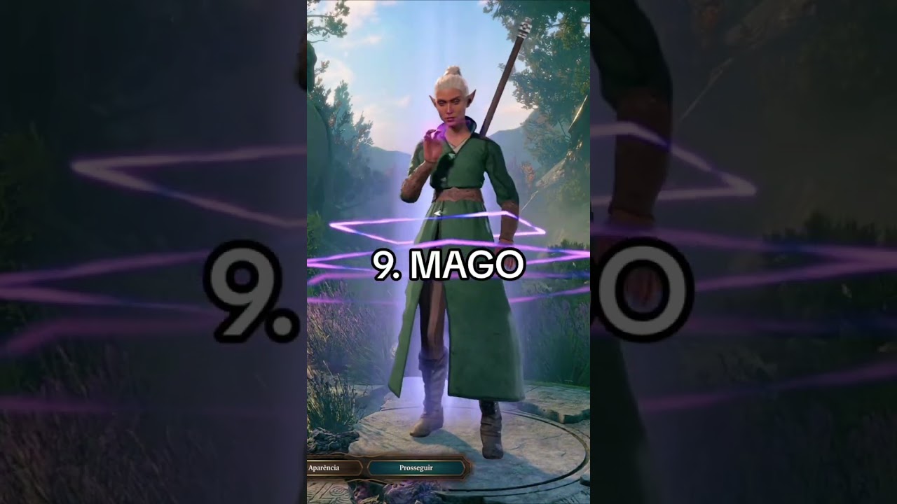Classes mais escolhidas no Baldurs gate 3 #baldursgate3 #baldursgate #rpg #rpgdemesa