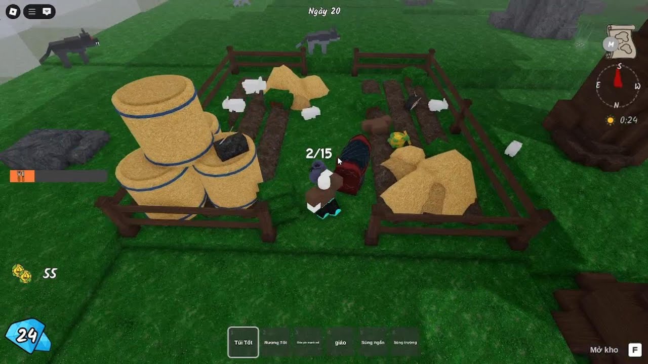 🔥 Thất Bại Sinh Tồn Trong Roblox: 99 Nights in the Forest | Meozuki