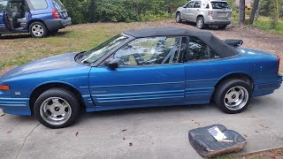 Cutlass supreme convertible side glass rubber replacement