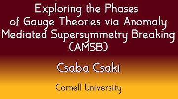 HE Seminar - 12/3/21 - Csaba Csaki - Cornell University