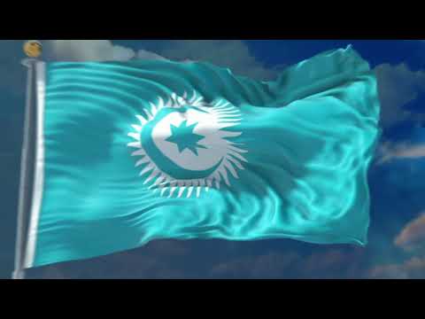 Türk Devletleri Teşkilatı Üye ve Gözlemci Devletlerinin Bayrakları #BizBirlikteDahaGüçlüyüz
