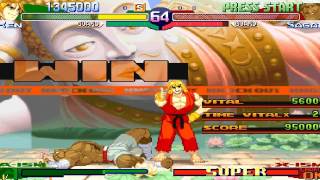 Street Fighter Alpha 3  Ken Playthrough