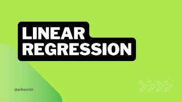 Linear Regression Explained in 2.5 Minutes: A Quick AI Tutorial |ai courses|ai course for beginners