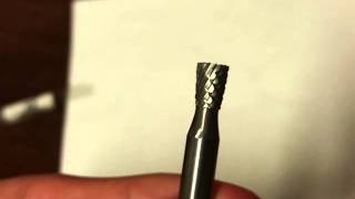 SN-1 Tungsten Carbide Burr Cutting Tool 1/4" Shank Die Grinder Bit