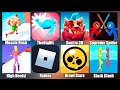 Gameplay - Muscle Rush,Roblox,Brawl Stars,The Big Hit,High Heels,Stack Clash,Supreme Spider