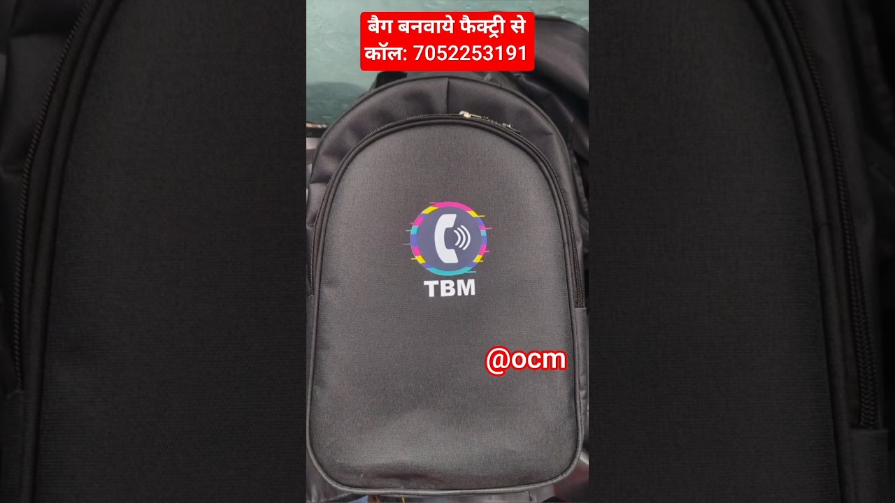 corporate bag coaching bag Institute bag school bag ngo bag tool bag manufacturer delhi 
