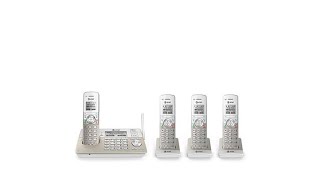 At T 4Handset Cordless Phone System With Smart Call Block