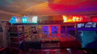 Celebrity CODE-3 PSE XL 9000 LONG 55-INCH LIGHTBAR CLEAR DOMES RED, BLUE, AMBER PAR36 BULBS - 12-31-2025 Wealth
