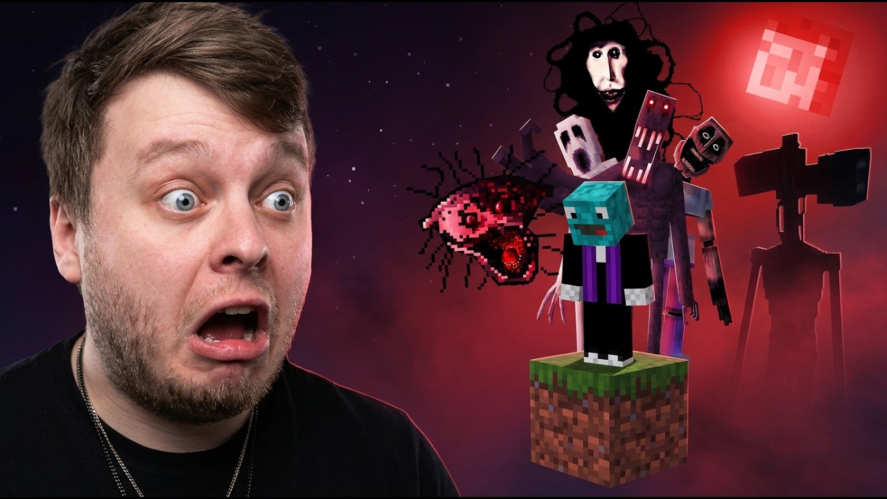 PŘEŽIL JSEM HORROR MÓDY NA JEDNOM BLOKU! 😱 | Minecraft Horror