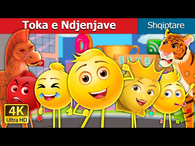 Toka e Ndjenjave | Land of Emojis in Albanian | @AlbanianFairyTales class=