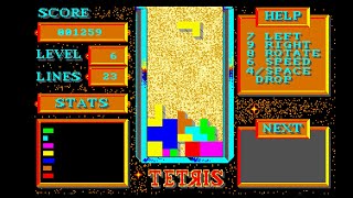 Tetris Amiga Longplay 1988 Mirrorsoft