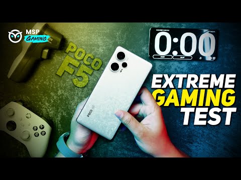 MSP Gaming Presents POCO F5 EXTREME Gaming Test | Snapdragon 7+ Gen 2 FULLY TESTED!