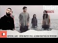 FULL ALBUM REACT ON PATREON! | METALCORE BAND REACTS - CRYSTAL LAKE &quot;OPEN WATER&quot; REACTION / REVIEW