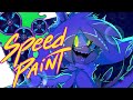 Speed Paint: 2022 MerMay Day 1