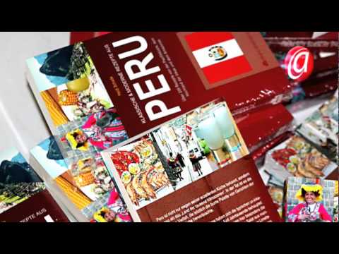 Heidi Schade - Publicacion del Libro de Gastronomia peruana en Aleman, Videoreportera : Claudia Ruiz