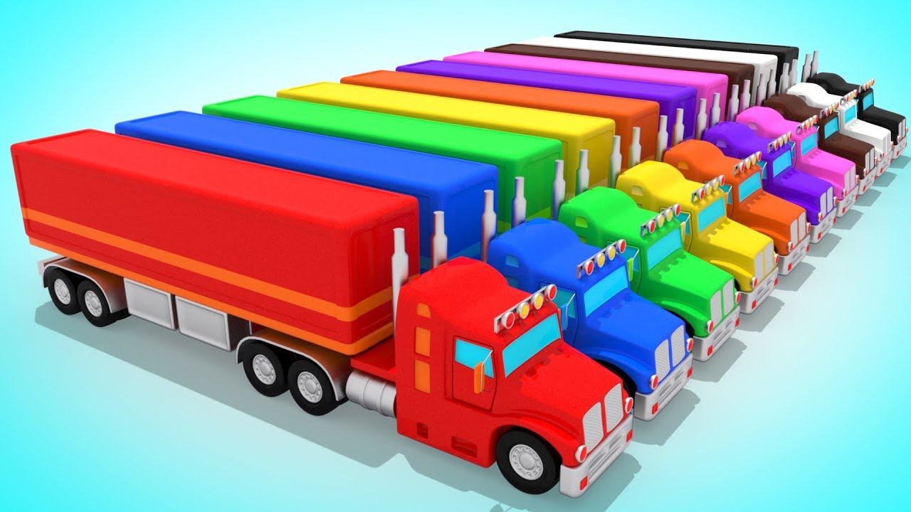 Детские грузовички. Разноцветные Грузовики. Грузовик цветной для детей. Цветные машинки. Разноцветные машинки.