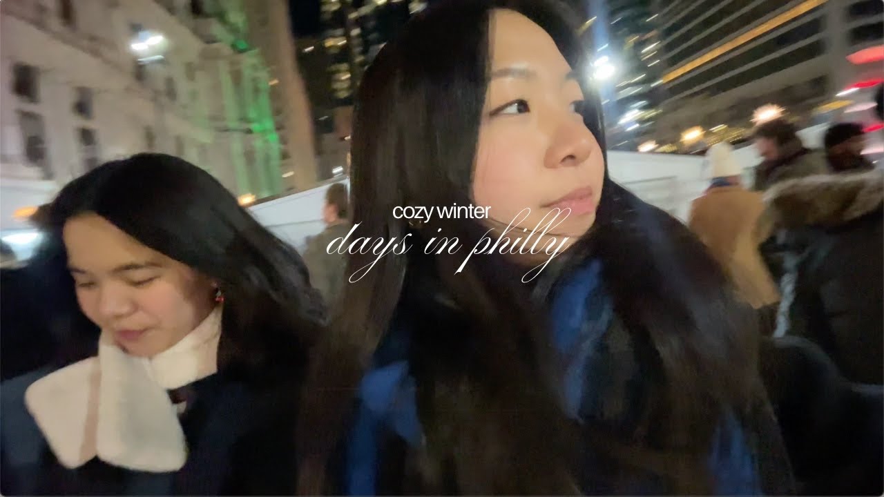 Зимние дни в Пенсильванском университете: выходные, посвященные Филадельфийскому марафону, катани...