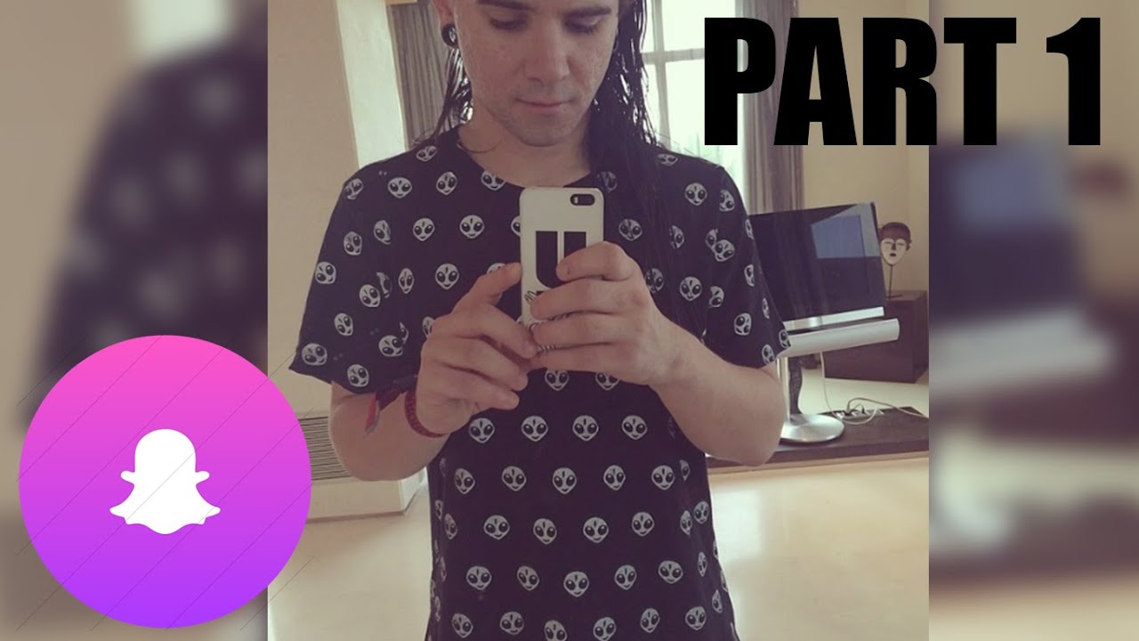 SKRILLEX SNAPCHAT COMPILATION PART 1