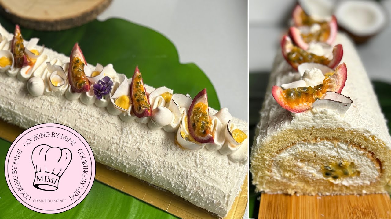 La bûche healthy coco-framboise de Manon, grande gagnante du Meilleur  Pâtissier - Cuisine Actuelle