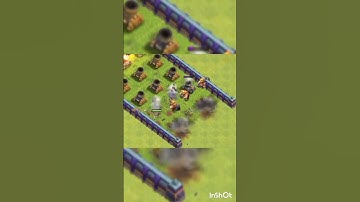 Every level mortar base formation vs super troops attack experiment