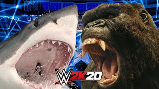 JAWS vs KING KONG | WWE 2K20 Gameplay