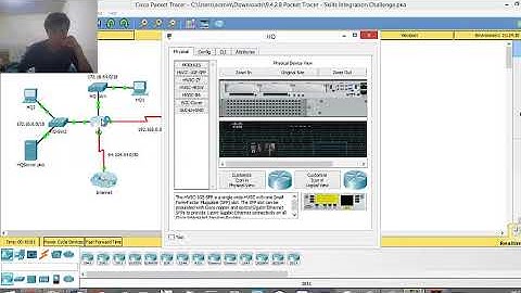 9.4.2.8 Packet Tracer   Skills Integration Challenge Instructions