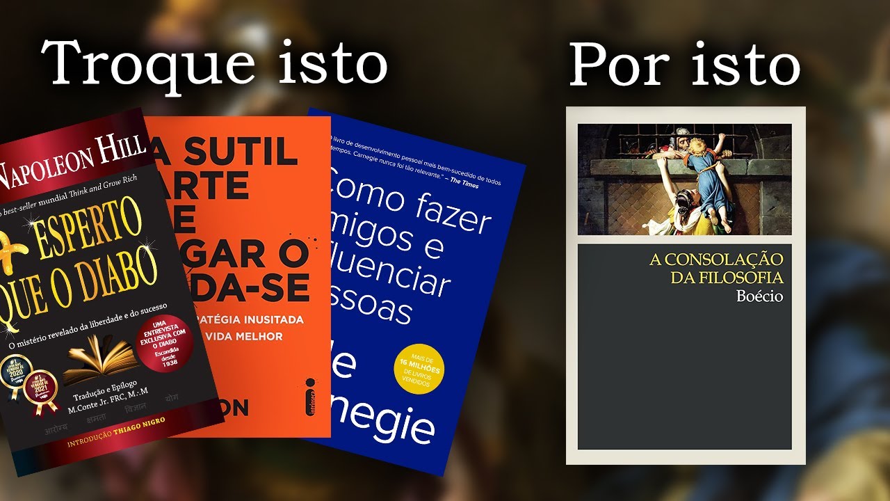 4 Livros para abandonar autoajuda e mudar de verdade