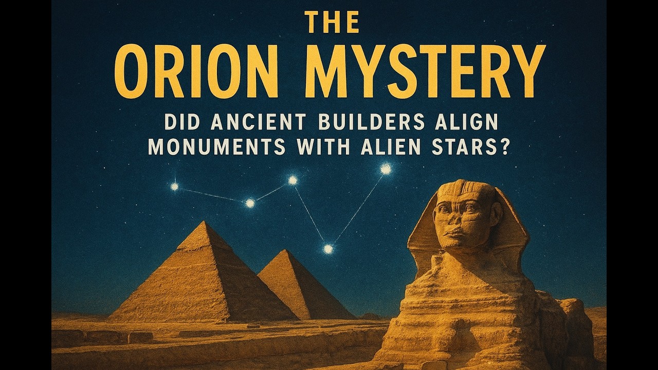 The Orion Mystery: Did Ancient Builders Align Monuments with Alien Stars?
