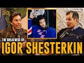 Henrik lundqvist  mike richter on new york rangers igor shesterkins game