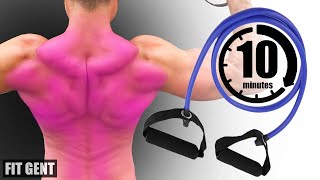 BAND BACK WORKOUT - NO ATTACHING