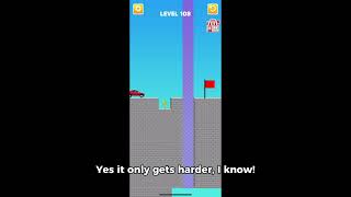 Draw Bridge Puzzle game play level 108🚘 screenshot 3