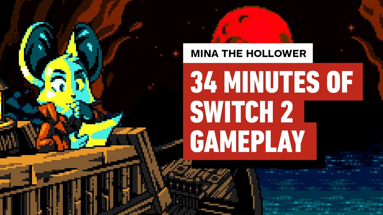 Mina The Hollower Gameplay on Nintendo Switch 2