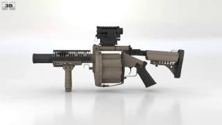 Milkor MGL-105 3D model by 3DModels.org