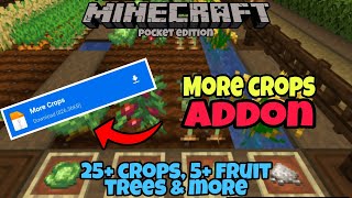 More Crops Addon | Minecraft pe Addons 2021 in hindi| Minecraft pe Android mod apk screenshot 2