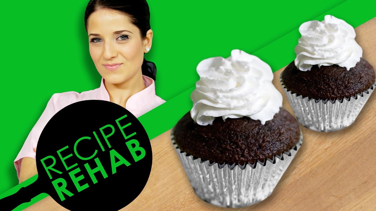 Laura Vitale's DairyFree Chocolate Cupcakes I Recipe Rehab I Everyday