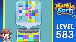 Marble Sort Level 583 Solution Walkthrough