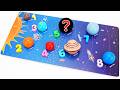 Explore 8 Planets of the Solar System Toys🌍🚀 | Fun Space Puzzle | Preschool Toddler Learning Video